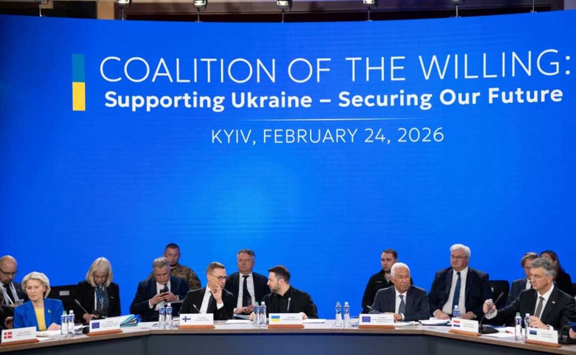 Лише допомога наших друзів і стійкість наших людей дали нам змогу вистояти – звернення Президента до учасників Коаліції охочих