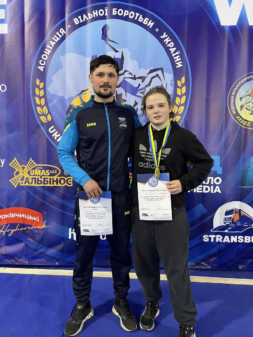 Шептичанка Анастасія Файзуліна — чемпіонка України з вільної боротьби!