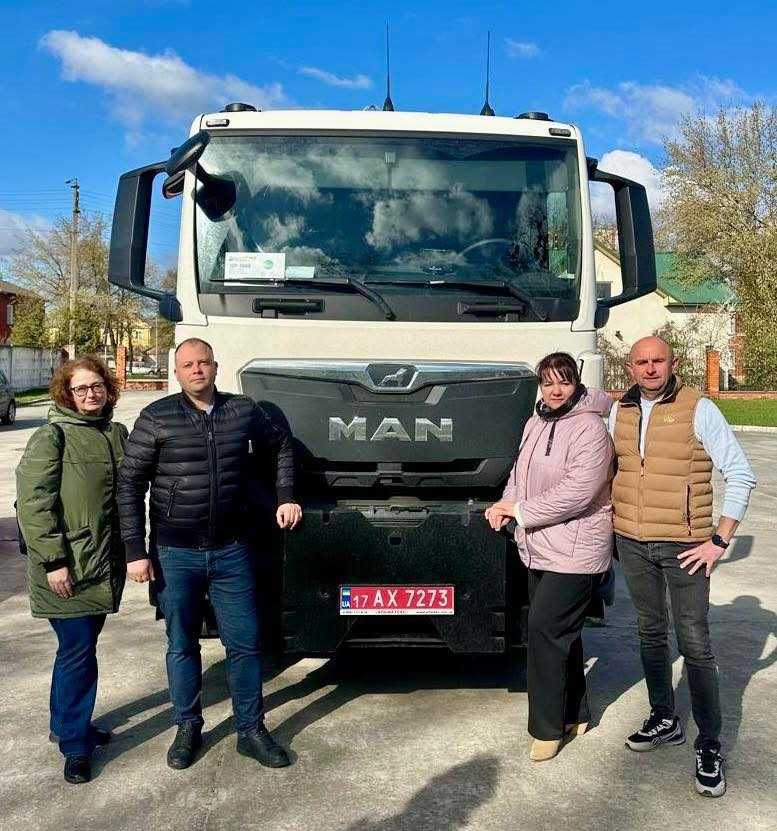 У Добротвірській громаді — нове поповнення техніки