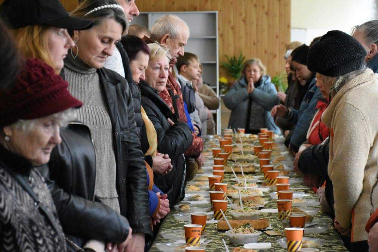 В Шептицькому провели благодійний обід для тих, хто потребує підтримки